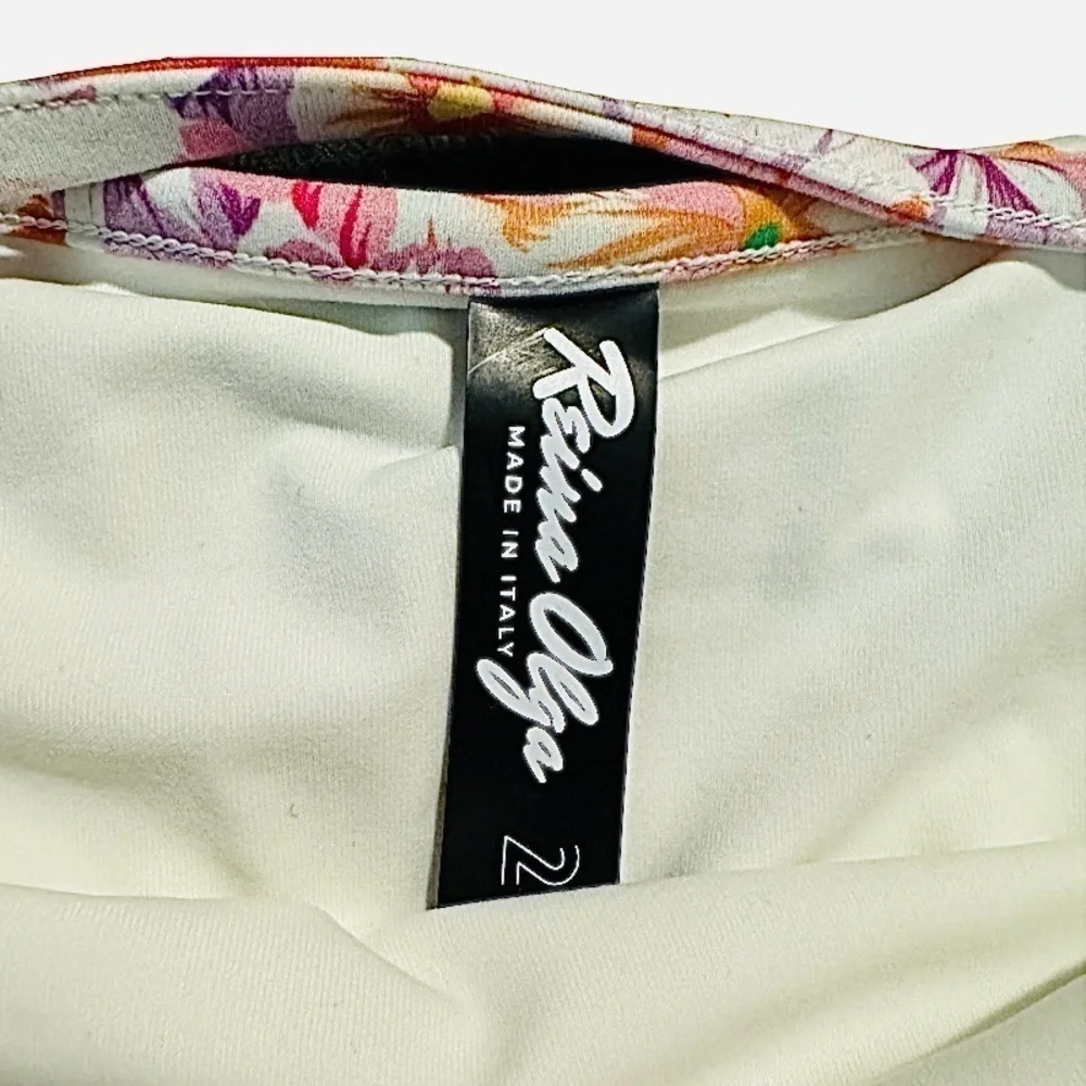 Reina Olga Behati Skirt Women's Coverup Size Medium 2 Color Pastel‎ Flowers NEW